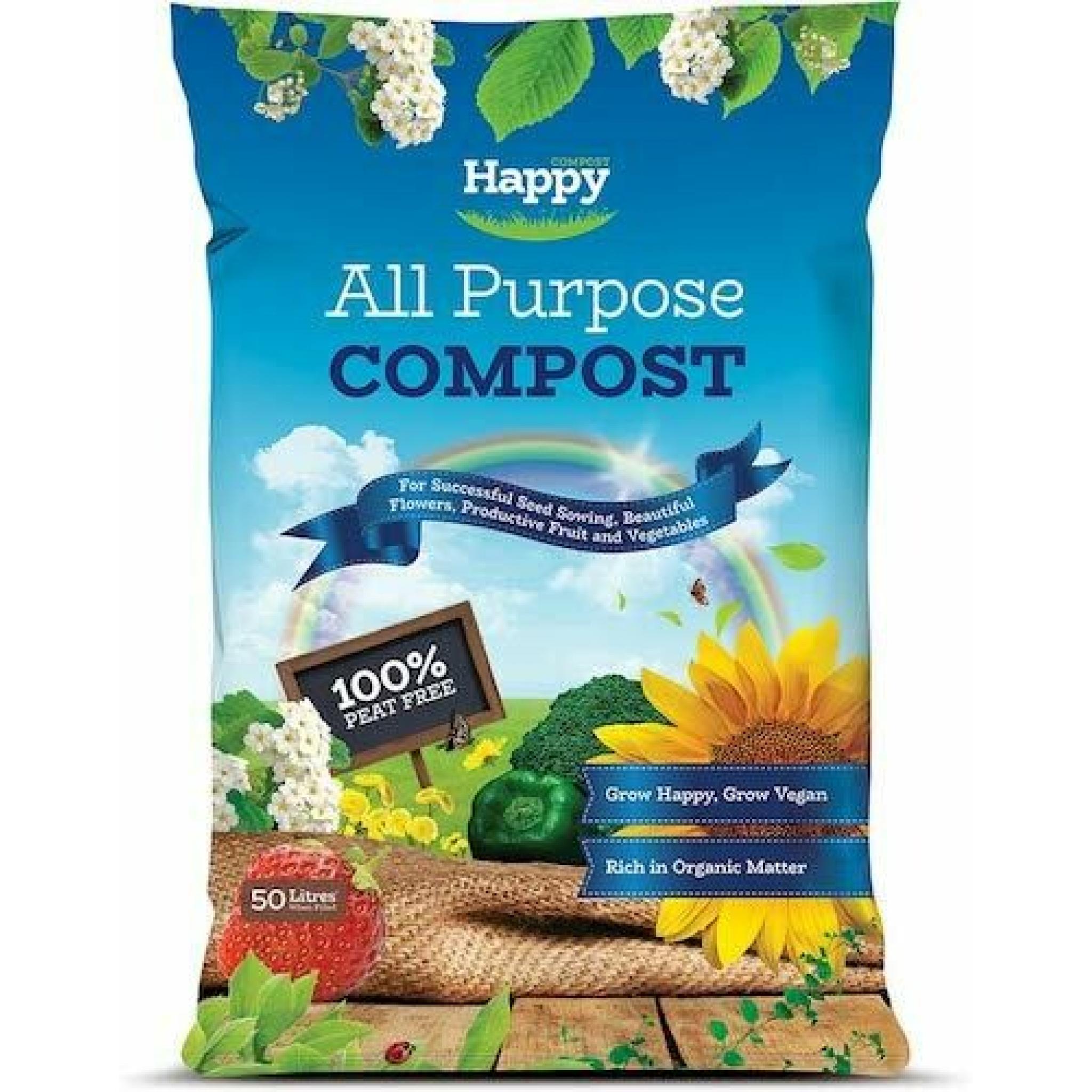 Happy Compost Peat Free 50litre