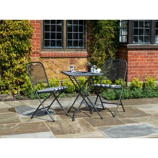 Portofino Folding Square Bistro Set