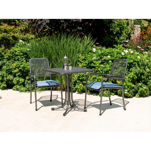 Portofino Armchair Square Bistro Set