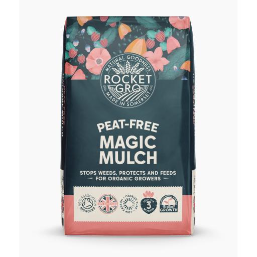 Rocket Gro Magic Mulch 50Litre 2 for £12