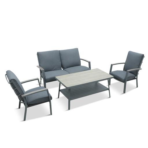 Monza Lounge Set with High Coffee Table