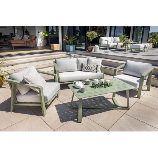 Alora 2 Seat Lounge Set - Sage