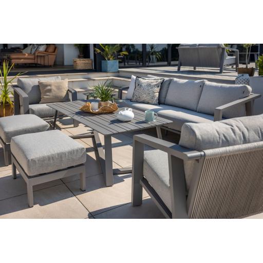 Alora 3 Seat Lounge Set - Taupe