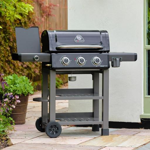 Grillstream Carbon 3 Burner Hybrid