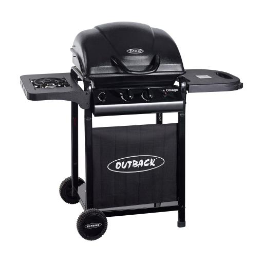 Omega 250 Gas  Barbecue Black