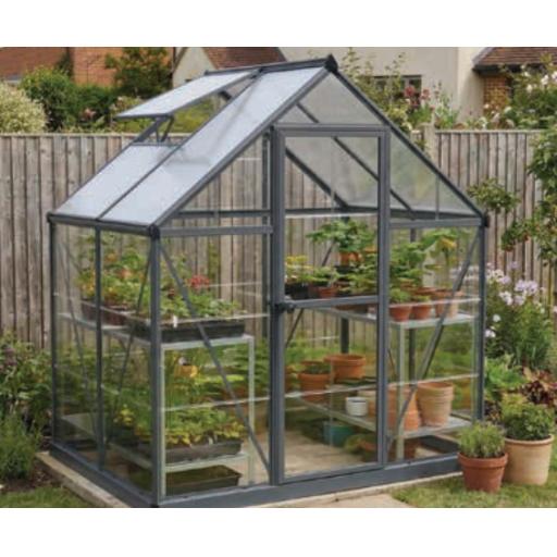 Canopia Hybrid Polycarbonare 6ft x 4ft Greenhouse